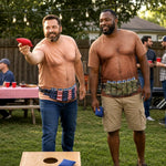 Custom Funny Patriotic T-shirt - Personalized Halloween Costume Birthday Gifts For Men - Abs Not Included