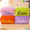Custom Kids Corduroy Pencil Case - Personalized Back To School Gifts For Kids - Learning Starts Now