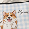 Custom Photo Cosmetic Bag - Personalized Birthday Gifts For Dog Cat Lovers, Dog Dad And Mom, Cat Owners - Stay Pawsitive