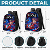 Custom Photo Kids Front Printed Backpack - Personalized Back To School Gifts For Kids - Cruising Into Fun