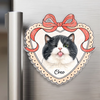 Custom Photo Acrylic Fridge Magnet - Personalized Birthday Gifts For Dog Cat Lovers, Dog Dad And Mom, Cat Owners - Keep Your Furry Bestie Close