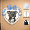 Custom Photo Acrylic Fridge Magnet - Personalized Birthday Gifts For Dog Cat Lovers, Dog Dad And Mom, Cat Owners - Keep Your Furry Bestie Close
