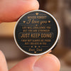 Custom Pocket Hug - Personalized Birthday Gifts For Son - Believe In Yourself