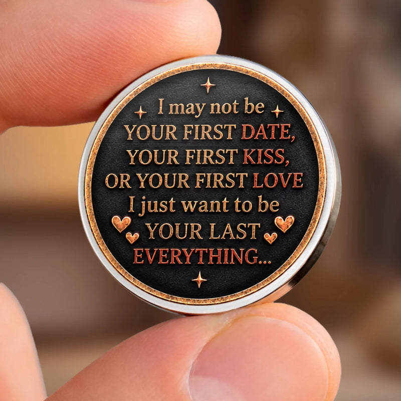 Custom Pocket Hug - Personalized Anniversary Wedding Gifts For Husband And Wife, Him And Her - To My Last Everything