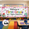 Custom Classroom Decor Banner - Personalized Back To School Gifts For Teachers - Our Happy Place To Learn