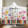 Custom Snuggle Blanket, Hoodie Blanket - Personalized Bookish Gifts For Book Lovers, Bookworms, Readers - Book Lover, Always