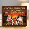Custom 2-Layered Wooden Plaque - Personalized Anniversary Wedding Gifts For Husband And Wife, Him And Her - The Greatest Treasure