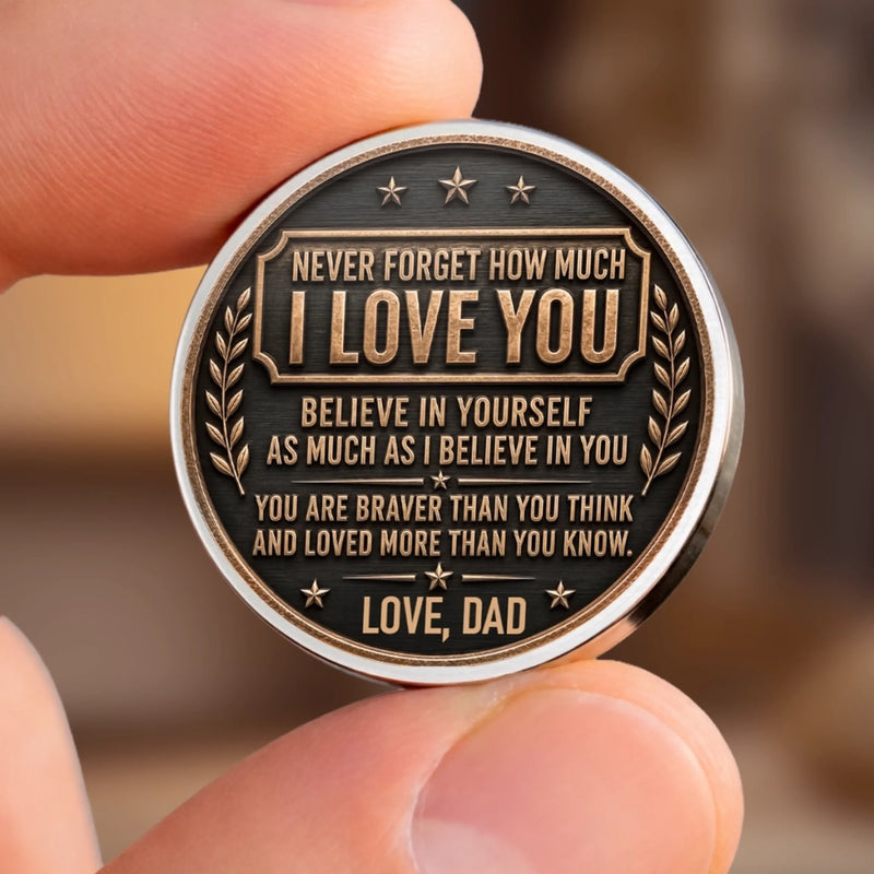 Custom Pocket Hug - Personalized Birthday Gifts For Son - Never Forget How Much I Love You