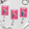 Custom Acrylic Badge Reel - Personalized Birthday Gifts For Nurse - Making Healthy Happen