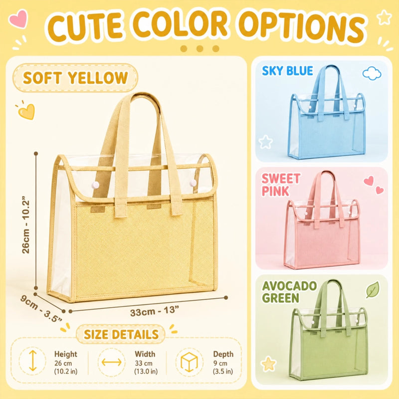 Custom Kids File Folder Bag - Personalized Back To School Gifts For Kids - Imagine Create Smile