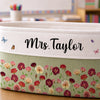Custom Storage Basket - Personalized Birthday Gifts For Wife, Daughter, Besties, Sisters, Granddaughter, Grandma, Mom, Yourself - Uniquely Hers, Beautifully Blooming