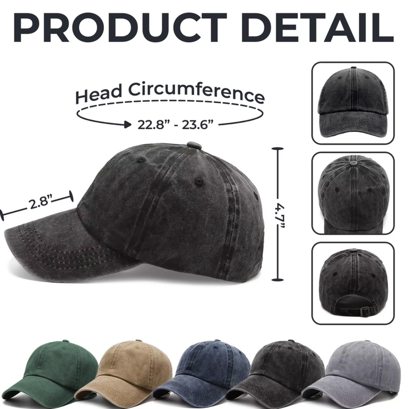 Custom Cap - Personalized Birthday Gifts For Husband, Son, Grandson, Brother, Grandpa, Dad, Yourself - The Man Behind The Tools