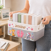 Custom Storage Basket - Personalized Baby Shower, Gender Reveal Gifts For New Moms, New Dads, New Parents - Loved From Day One