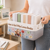 Custom Storage Basket - Personalized Bookish Gifts For Book Lovers, Bookworms, Readers - Welcome To My Bookish World