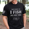 Custom T-Shirt - Personalized Birthday Fishing Gifts For Fisherman, Husband, Son, Grandson, Brother, Grandpa, Dad, Yourself - Hooked On Fishing