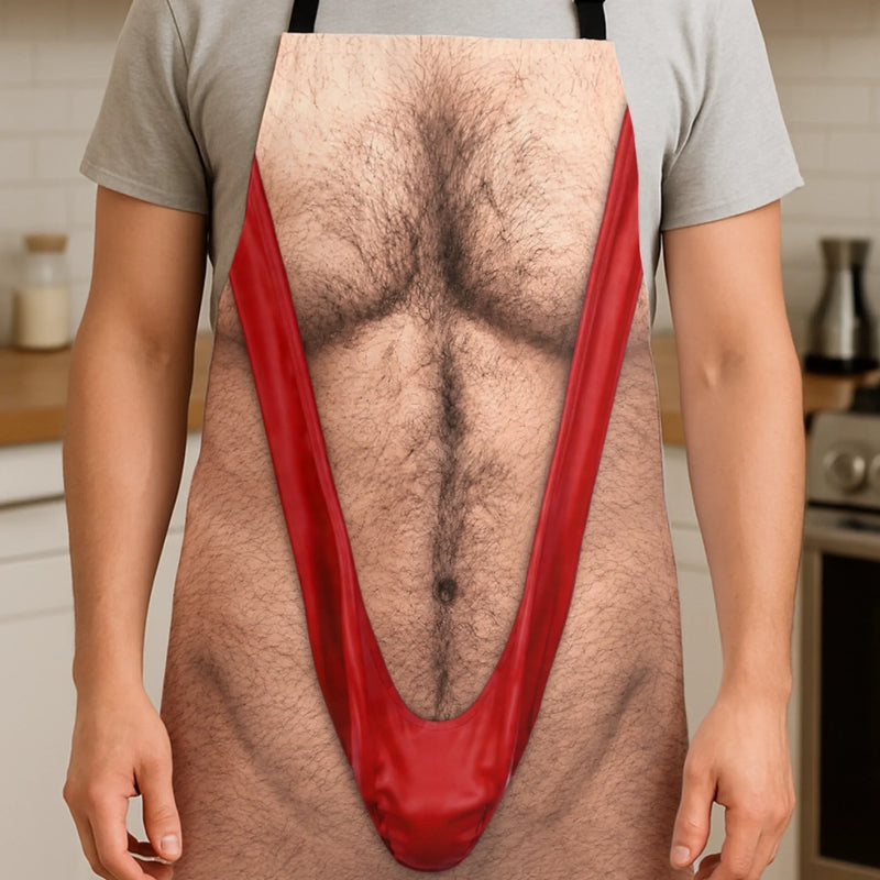 Custom Funny Apron - Personalized Birthday Gifts For Husband, Son, Grandson, Brother, Grandpa, Dad, Yourself - An Apron For The Wild At Heart