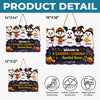 Custom Wood Sign - Personalized Halloween Birthday Gifts For Grandma, Grandpa - Too Cute To Boo