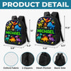 Custom Kids Front Printed Backpack - Personalized Back To School Gifts For Kids - On The Road To Adventure