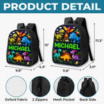 Custom Kids Front Printed Backpack - Personalized Back To School Gifts For Kids - On The Road To Adventure