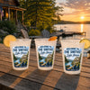 Custom Lake House Party Cups - Personalized Summer Vacation And Travel Gifts For Mom, Dad, Brother, Sister - Welcome To Our Lakeside Haven