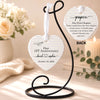 Custom First Christmas Heart Shape Ceramic Ornament - Personalized Anniversary Christmas Wedding Gifts For Husband And Wife, Him And Her - A Year Of Endless Love
