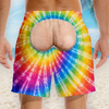 Custom Funny Men Swim Trunks - Personalized Birthday Gifts For Husband, Son, Grandson, Brother, Grandpa, Dad, Yourself - Turning Heads