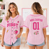Custom Baseball Jersey - Personalized Teacher Appreciation, Back To School Gifts For Teachers - Our Favorite Classroom Hero
