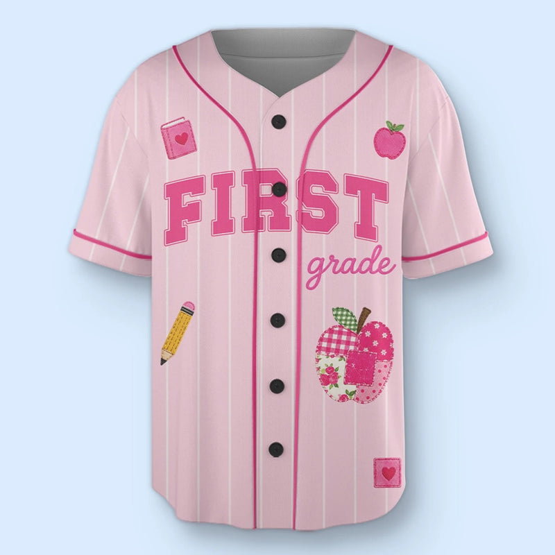 Custom Baseball Jersey - Personalized Teacher Appreciation, Back To School Gifts For Teachers - Our Favorite Classroom Hero