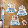 Custom Photo Cruise Ship Door Magnet - Personalized Summer Vacation And Travel Gifts For Mom, Dad, Brother, Sister - Cruising With My Crew