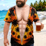 Custom Funny T-shirt - Personalized Halloween Costume Summer Vacation And Travel Gifts For Husband, Son, Grandson, Yourself - Tropical Mode On
