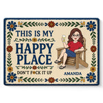 Custom Home Decor Metal Sign - Personalized  Birthday Garden Gifts For Gardeners - Never Too Old To Garden