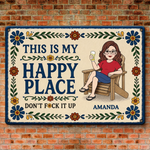 Custom Home Decor Metal Sign - Personalized  Birthday Garden Gifts For Gardeners - Never Too Old To Garden
