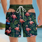 Custom Funny Underwear Illusion Men's Gifts - Personalized Beach Shorts