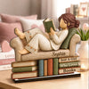Custom 2-Layered Wooden Plaque - Personalized  Bookish Gifts For Book Lovers, Bookworms, Readers -  
Quiet Moments With Great Books