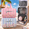 Custom Foldable Toiletry Bag - Personalized Birthday Gifts For Wife, Daughter, Besties, Sisters, Granddaughter, Grandma, Mom, Yourself - Confidence Looks Good