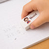 Custom Kids White Eraser - Personalized Back To School Gifts For Kids - New Adventures Await