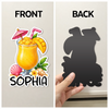 Custom Magnetic Sheet - Personalized Summer Vacation And Travel Gifts For Mom, Dad, Brother, Sister - Sweet Times Together