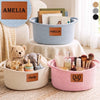 Custom Woven Rope Basket - Personalized Birthday Gifts For Him, Her - Shine Your Own Way