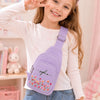 Custom Corduroy Sling Bag - Personalized Birthday Gifts For Kids - Bloom With Joy