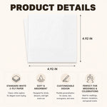 Custom Cocktail Napkins - Personalized Party Favor Gifts For Guests, Adults - Fired Up For Family