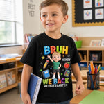 Custom Photo Youth T-shirt - Personalized Back To School Gifts For Kids - Ready To Explore