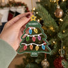 A Family's Love Is A Gift That Keeps On Giving - Family Personalized Custom Ornament - Acrylic Custom Shaped - Christmas Gift For Family Members