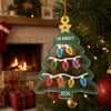 A Family's Love Is A Gift That Keeps On Giving - Family Personalized Custom Ornament - Acrylic Custom Shaped - Christmas Gift For Family Members
