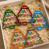 A Family's Love Is A Gift That Keeps On Giving - Family Personalized Custom Ornament - Acrylic Custom Shaped - Christmas Gift For Family Members