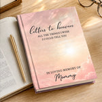 Custom Hardcover Journal - Personalized  Memorial Sympathy Gifts For Loss Of Mom, Dad - Your Love Lives On