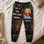 Custom Name Book Lover Gifts - Personalized Lounge & Sweatpants