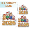 Custom Acrylic Ornament - Personalized Christmas Birthday Gifts For Family, Dog Cat Lovers - Gingerbread Dreams, Family Themes