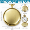 Custom Pocket Watch - Personalized Birthday Gifts For Son - My Little Boy My Friend