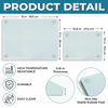 Custom Photo New Home Tempered Glass Cutting Board - Personalized Anniversary Christmas Wedding Gifts For Husband And Wife, Him And Her - Fresh Start Happy Heart