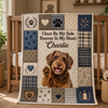 Custom Photo Blanket - Personalized Pet Memorial Sympathy Gifts For Dogs, Cats - Until We Meet Again My Friend